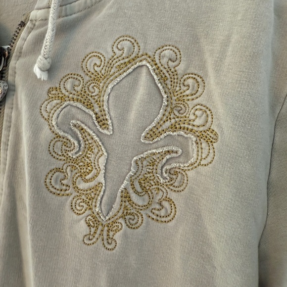 Vertigo Taupe Hooded Track Lounge Suit, XL, Resort Wear, Casual Elegance, Luxury - Picture 4 of 4